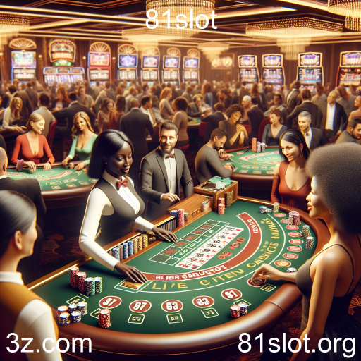 Descubra a Emoção dos Cassinos ao Vivo no 81slot